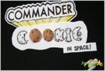 commander cookie in space galletas en el espacio