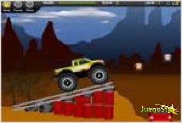 Juego monster wheelie monstruo sobre ruedas