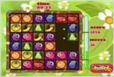 Juego  syrup factory eliminando frutas