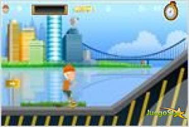 Juego  crazy skateboard el loco de la patineta