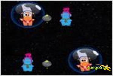 Juego  alien peekaboo eliminando extraterrestres