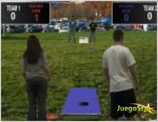 Juego lanza cornhole