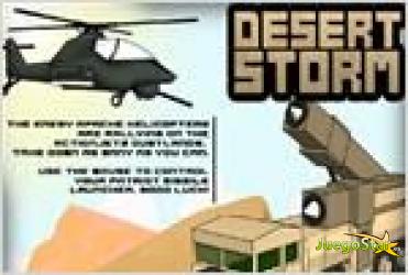 Juego  desert storm tormenta del desierto