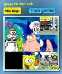 Juego  puzzle bob esponja