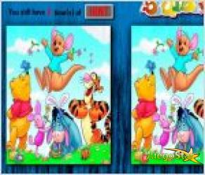 encuentra las diferencias winnie pooh