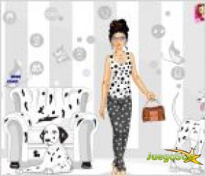 Juego moda de lunares