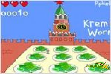 Juego  kremlin worm eng gusanos en el kremlin