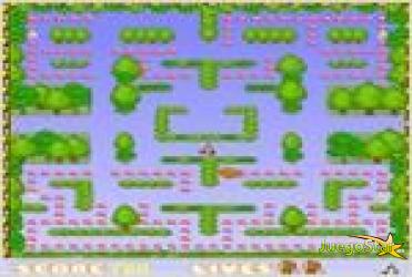 Juego monkey maze mono en el laberinto