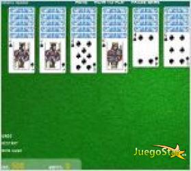 Juego solitaire spider solitario spider