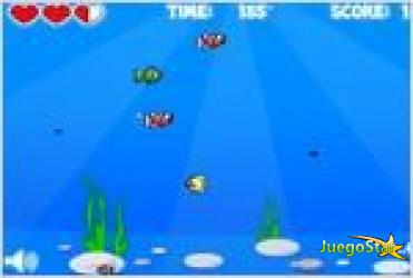 Juego  fish appetite el pez hambriento