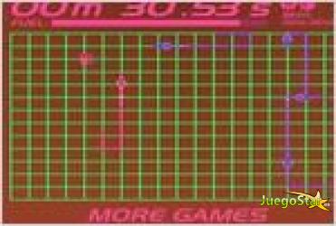 Juego  grid racer carrera sobre la cuadricula