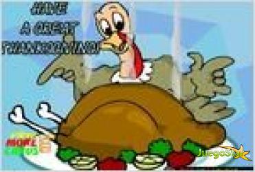 Juego  catch the turkey captura al pavo