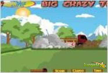 Juego  big crazy truck el gran camian loco