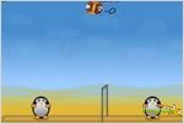 Juego  volleyball penguins los pinguinos