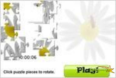 Juego  bug on a flower jigsaw rompecabezas de insecto