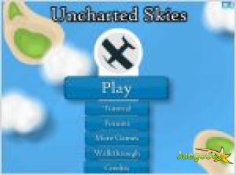 Juego  uncharted skies. guerra de aviones