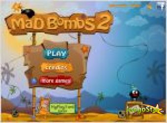 Juego  mad bombs 2. mini bomba