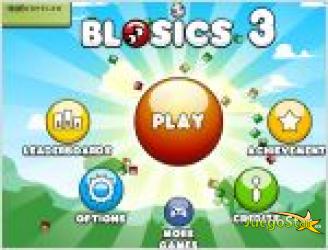 Juego  blosics 3. cuadrados verdes