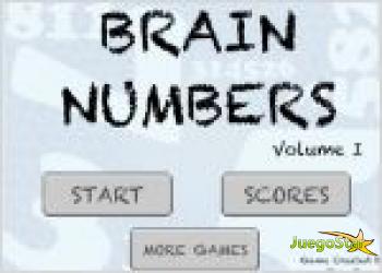 Juego  brain numbers  volume i numeros