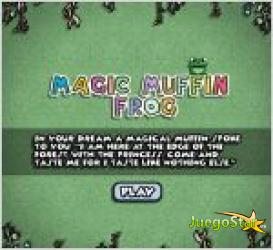 Juego  magic muffin frog. rana