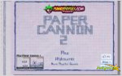 Juego paper cannon 2. cañones de papel