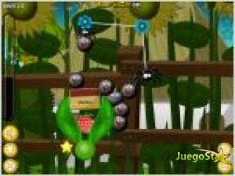 Juego  sticky blobs manchas pegajosas