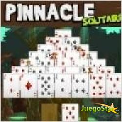 Juego  pinnacle solitaire juego de cartas