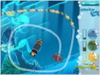 Juego  marble catcher deep sea creatures criaturas del mar profundo