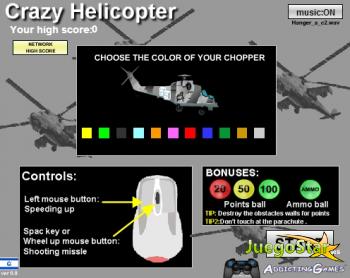 helicoptero loco