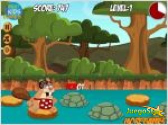 Juego  beaver trouble typing castor problemas para escribir