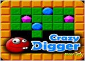 Juego crazy digger loco cavador