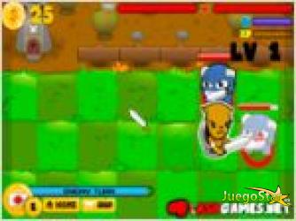 Juego  brave rocky el caballero rocky