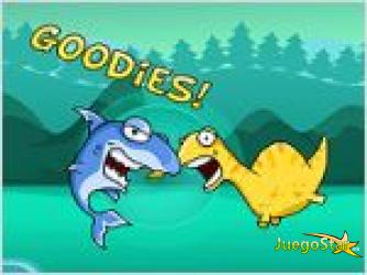 Juego monster eats food monstruo come alimentos