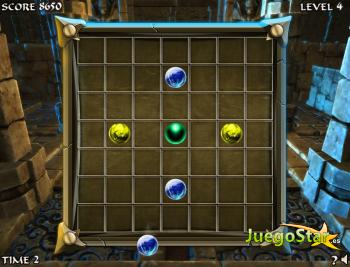 Juego  Dungeon Stone empareja orbes mágicos