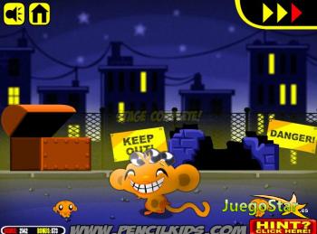 Juego  Monkey GO Happy Mayhem mono se feliz