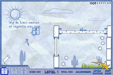 Juego  Ragdoll Cannon 4