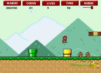 Juego  Super Flash Mario Bros