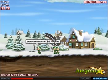 Juego  Effing Worms – Xmas