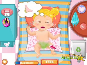 Juego  Cambiar Pañales Baby Polly