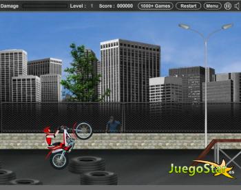 Juego  Prueba en motocicleta 3