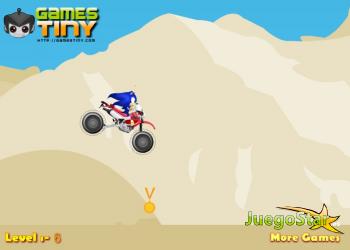 Juego  Sonic en la carrera del desierto