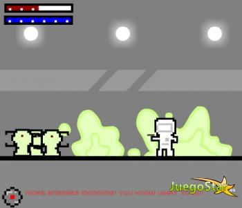 Juego  astronauta alien