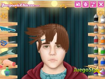 Juego Cortes de pelo reales: Justin Bieber