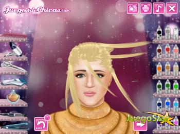 Juego  Peinados reales: Hannah Montana