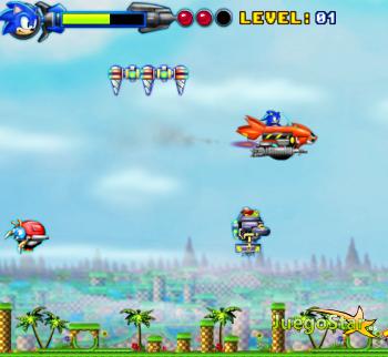 Juego Sonic el piloto