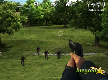 Juego El ataque de los zombies