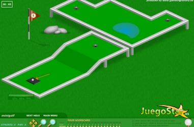 Juego  minigolf para golfistas