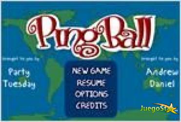 Juego  ping ball rebotar la bola