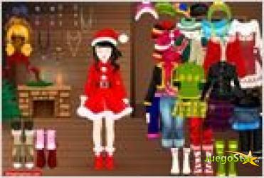 Juego  bliinky christmas dressup viste a bliinky para navidad