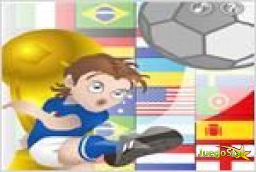 Juego  puzzle soccer world cup puzzle copa mundial de futbol